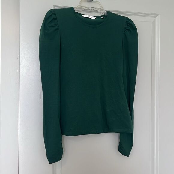 Rebecca Taylor • Ruched long sleeve top - Picture 7 of 8